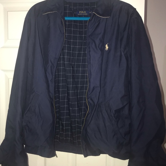 polo ralph lauren microfiber windbreaker jacket